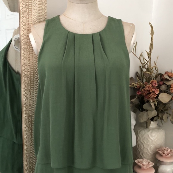J. Crew Beautiful Green Top - Picture 3 of 7